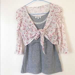 two piece top for women